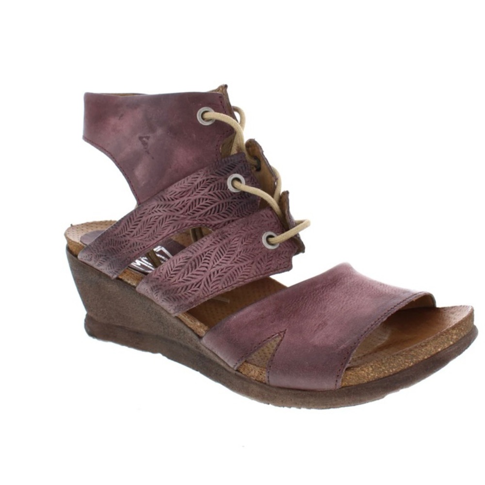 Miz Mooz Sierra Wedge in Plum
